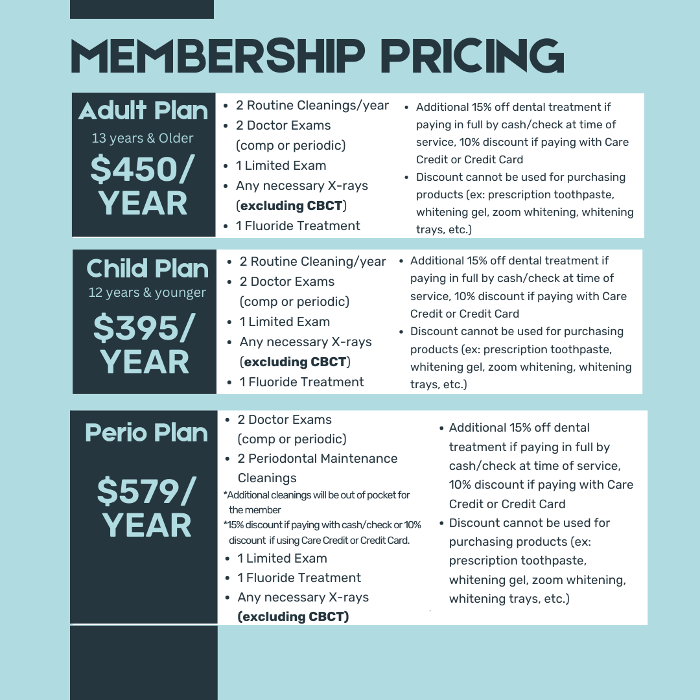dental membership plan 