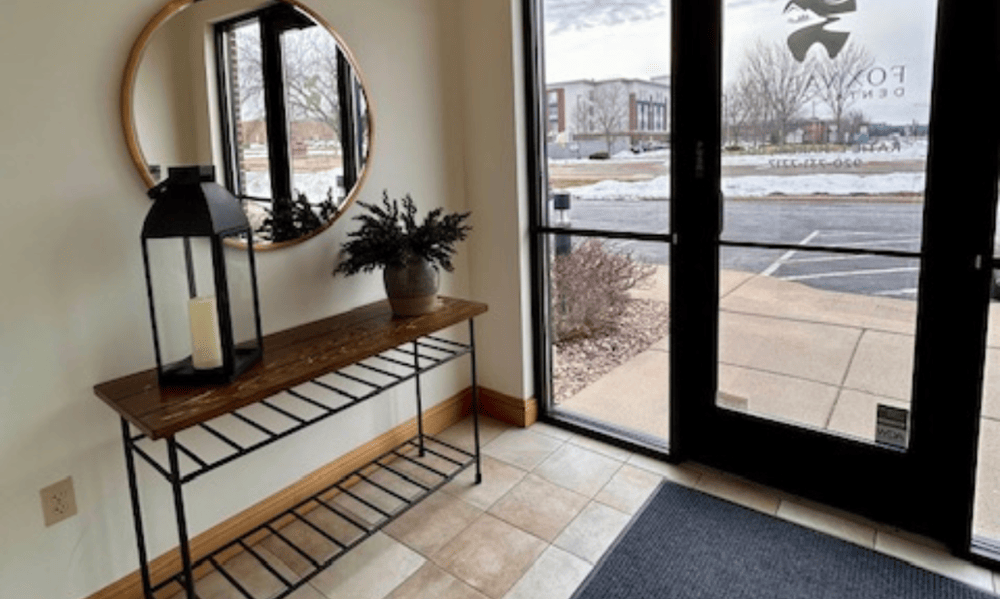 entryway at your appleton dentist