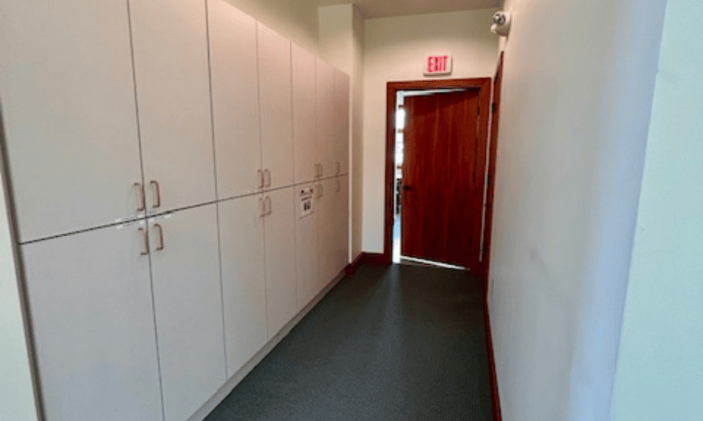 hallway at fox valley dental center