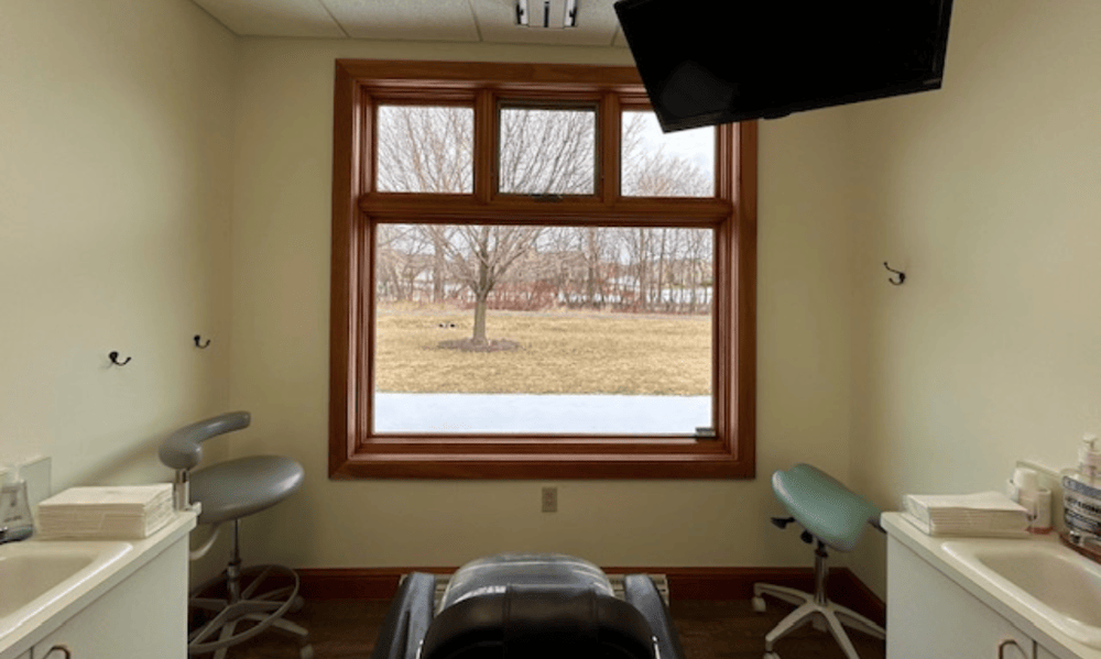 treatment room at fox valley dental center in appleton
