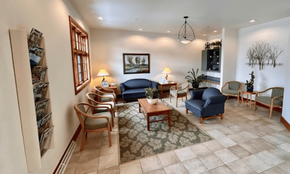 waiting room at appleton dentist